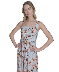 Eliza J Women's Cotton Sleeveless Midi Dress