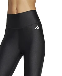 adidas Women's Optime Essentials Shine 7/8 Pull On Leggings