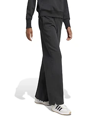 adidas Women's All Szn Fleece Loose Wide-Leg Pants