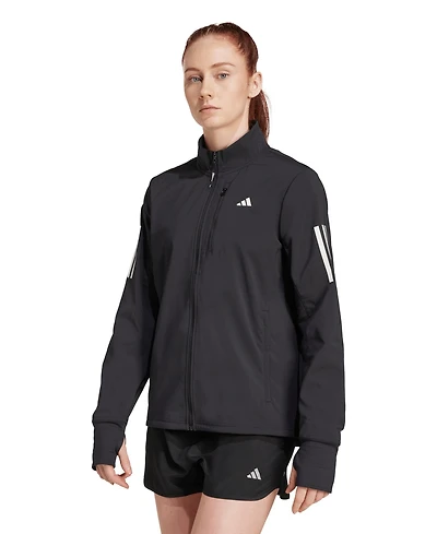 adidas Women's Own The Run Winterized Zipper closure Jacket