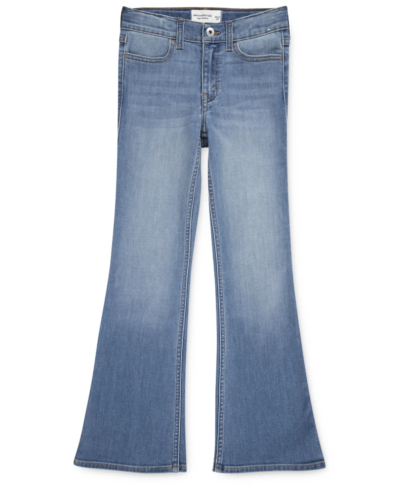 abercrombie kids Girls High Rise Flared Jeans