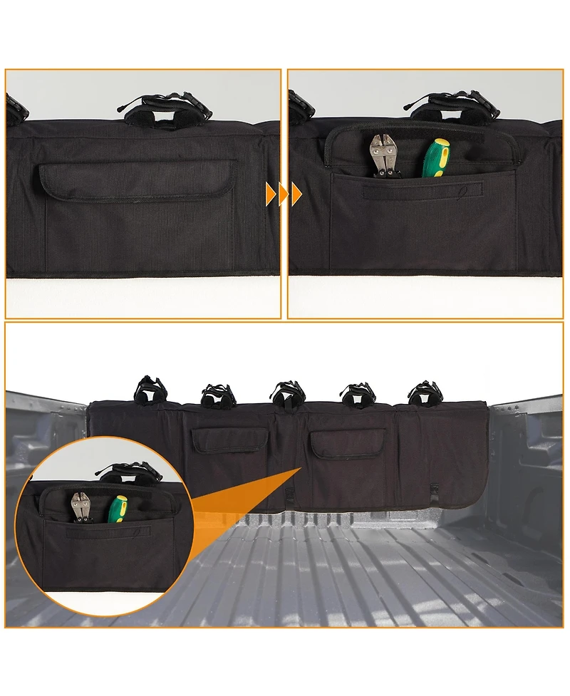 Lugo Full Size 62" Heavy-Duty Size Truck Tailgate Bike Pad, Black
