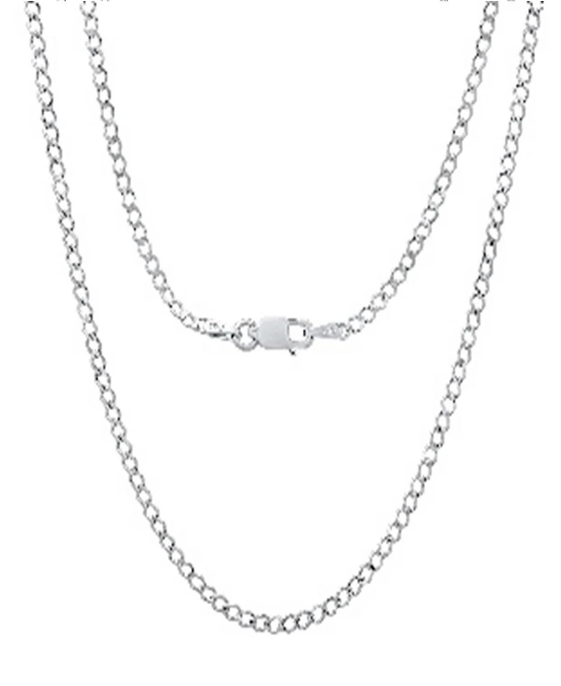 Steeltime Unisex 14K Gold Plated Box Link Chain Necklace