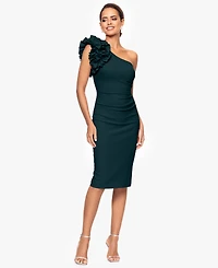 Xscape Women's One-Shoulder Sheath Dress