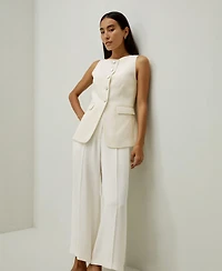 Lilysilk Women's Sleeveless Button Up Silk Vest