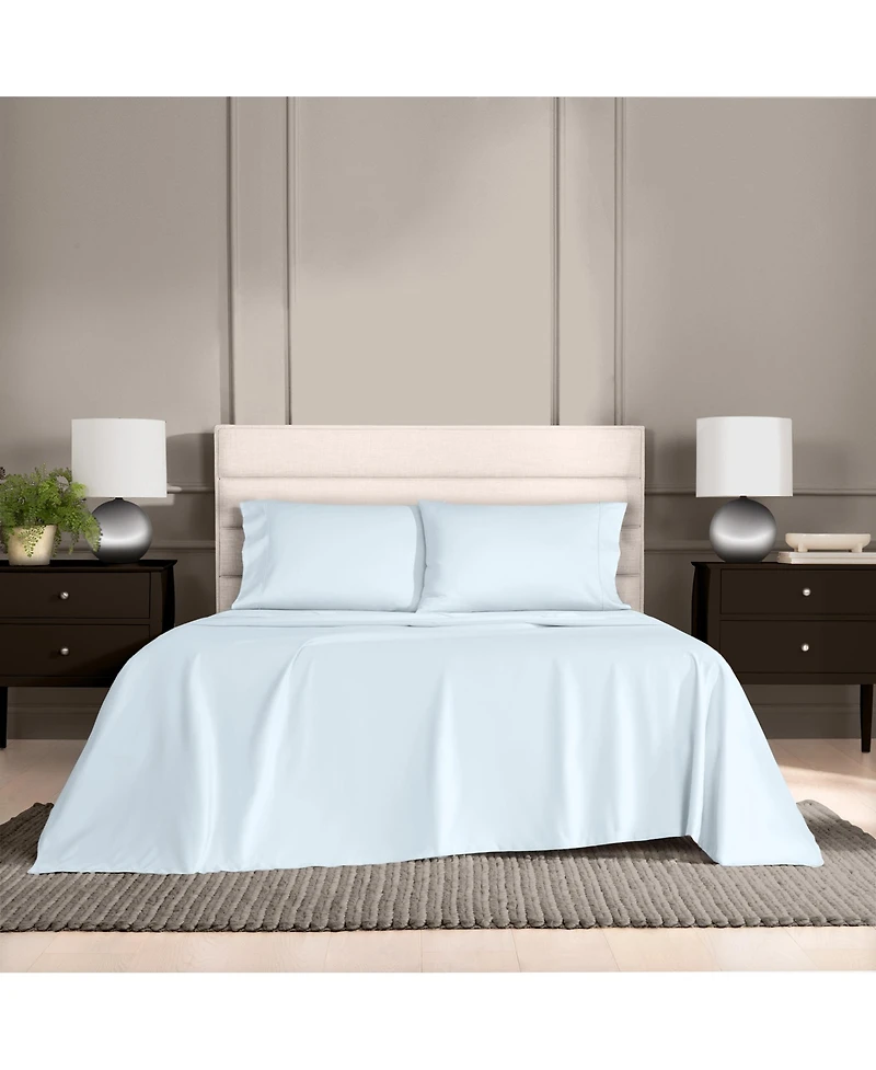 Aq Textiles Bergen House 1000 Thread Count 100% Certified Egyptian Cotton 4-Pc. Sheet Set