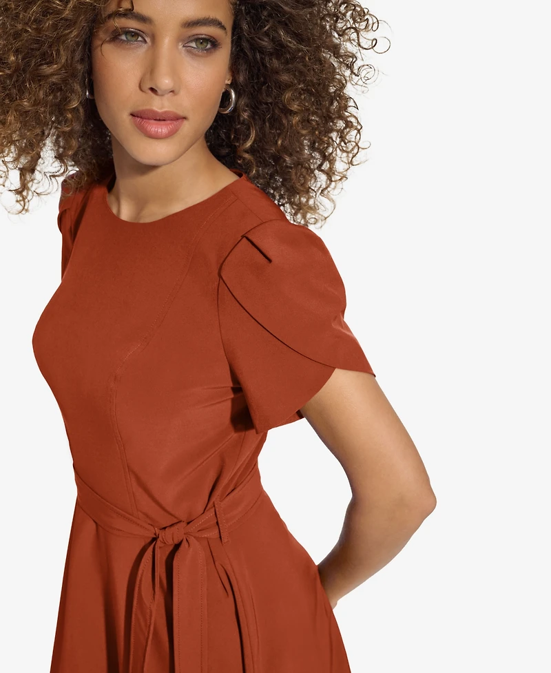 Calvin Klein Women's Short-Sleeve Fit & flare Dress