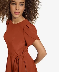 Calvin Klein Women's Short-Sleeve Fit & flare Dress
