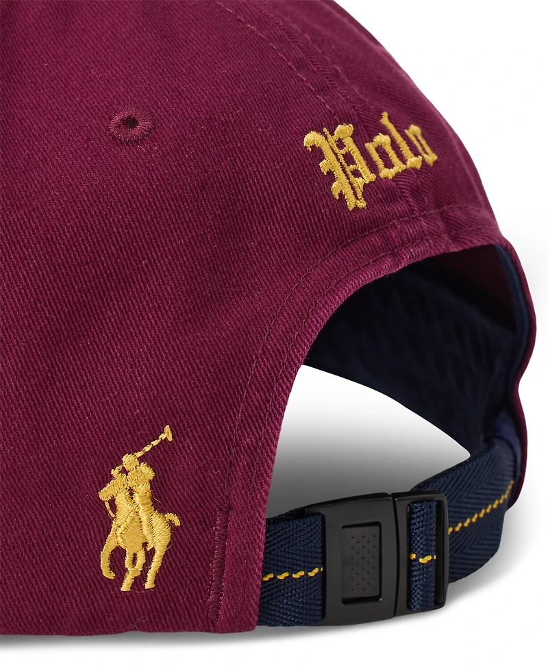 Polo Ralph Lauren Men's Long-Bill Embroidered Twill Cap