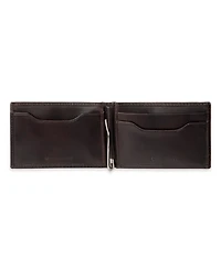 Calvin Klein Men's Rfid Two Tone Arcadia Leather Front Pocket Flick Bar Wallet