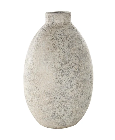 Rosemary Lane Ceramic 14.25" Farmhouse Vase