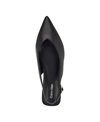 Calvin Klein Women's Galiana Pointy Toe Slingback Flats