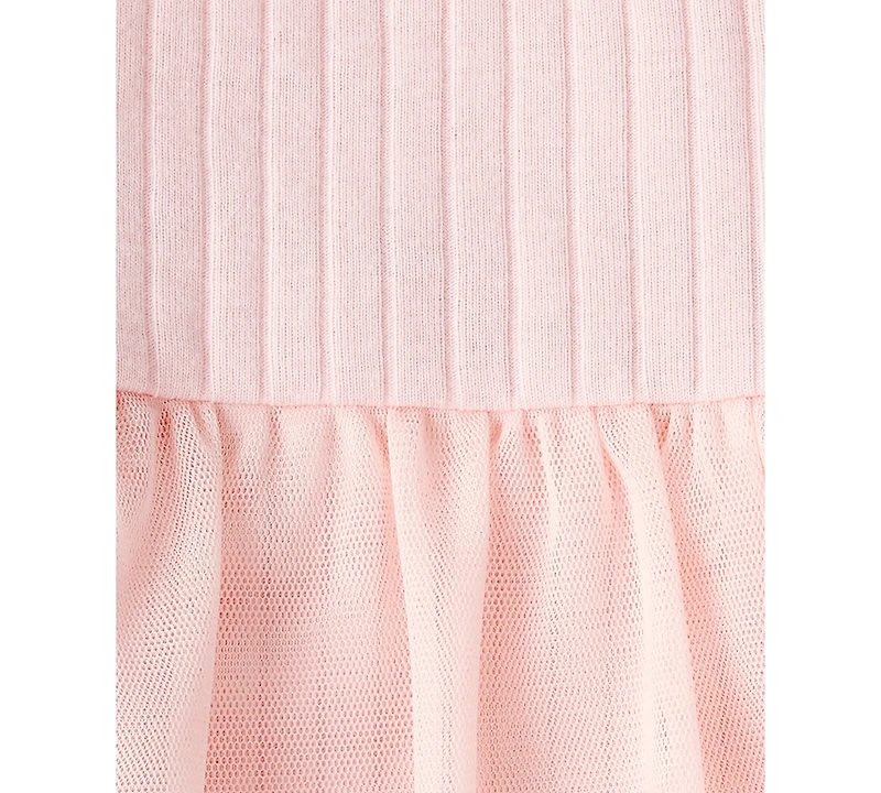 Carter's Baby Girls Ribbed Tutu Bodysuit & Pants, 2 Piece Set