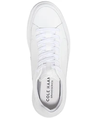 Cole Haan Men's GrandPrø All Day Leather Lace-Up Court Sneakers