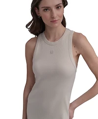 Dkny Jeans Women's Side-Slit Tank Midi Dress