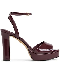 Aldo Women's Two-Piece Platform Heeled Dress Sandals