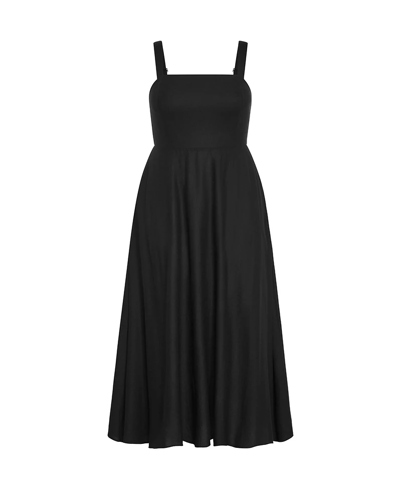 City Chic Plus Collins Maxi Dress