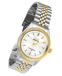 Invicta Men's 29378 Specialty Quartz 3 Hand Silver Dial Watch