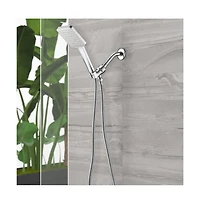 Rainsken Chrome high pressure multi function with hand held shower faucet