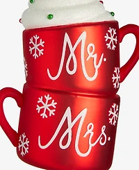Holiday Lane Our First Mr. & Mrs. Double Hot Chocolate Cups Ornament, Macy's Exclusive