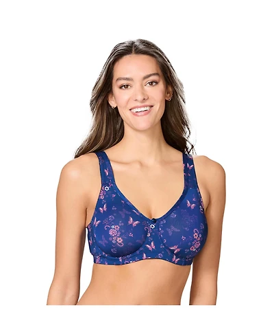 Comfort Choice Women's Underwire Microfiber T-Shirt Bra