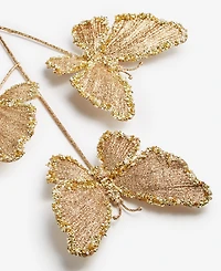 Holiday Lane Enchanted Forest Butterfly Pick Ornament, Macy's Exclusive