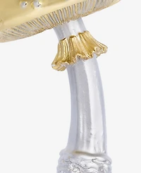Holiday Lane Enchanted Forest Gold-Tone Mushroom Ornament, Macy's Exclusive