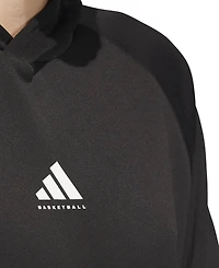 adidas Men's Select Foundation Fleece Basketball Hoodie