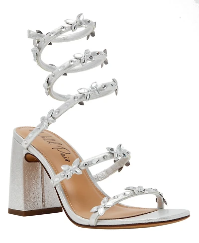 Wild Pair Women's Strappy Block Heel Evening Sandals, Exclusively at Macy's