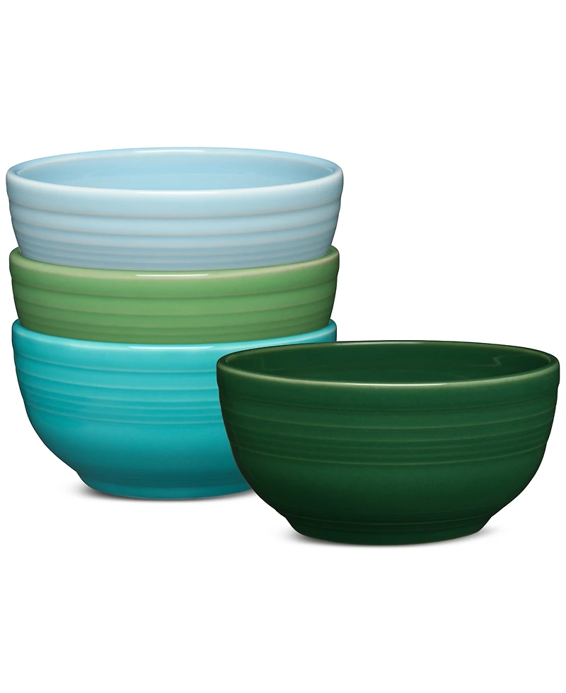 Fiesta Aegean Bistro Coupe Cereal Bowls, Set of 4