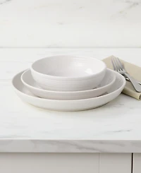 Fiesta White Coupe Luncheon Bowls, Set of 4