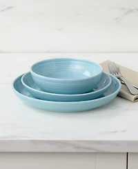 Fiesta Coastal Blues Coupe 6.75" Salad Bowls, Set of 4