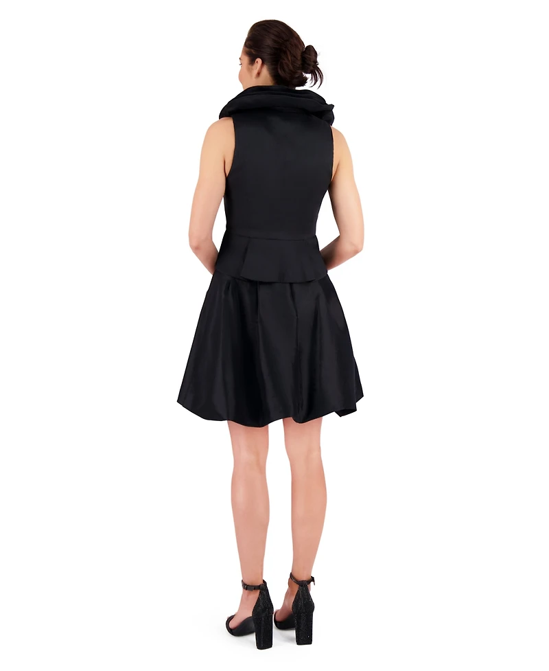 Muse Women's Triple-Collar Sleeveless Top