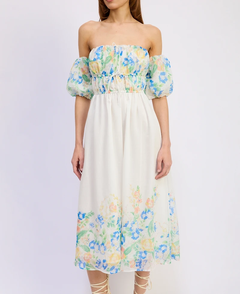 En Saison Women's Julia Midi Dress