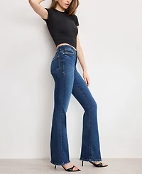 Good American Women's Soft Tech Classic Bootcut Jeans