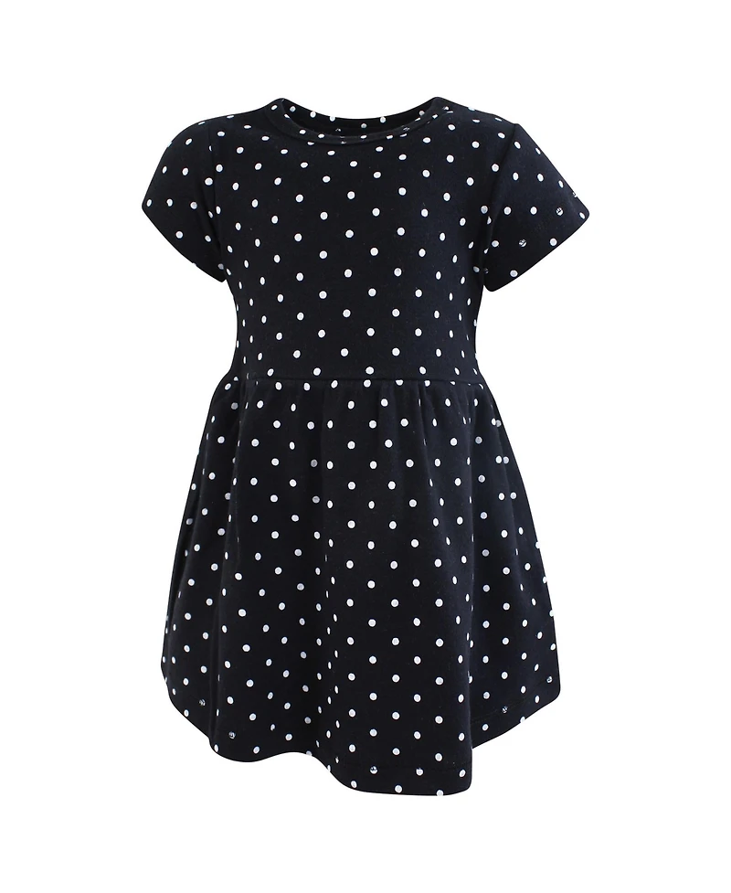 Hudson Baby Girls Cozy Stylish All-Season Dress 2Pk