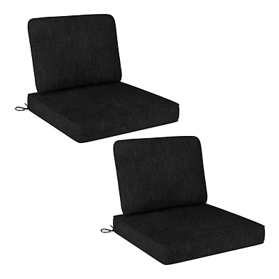 Slickblue 2-Pack Outdoor Patio Cushion Set with Removable Covers