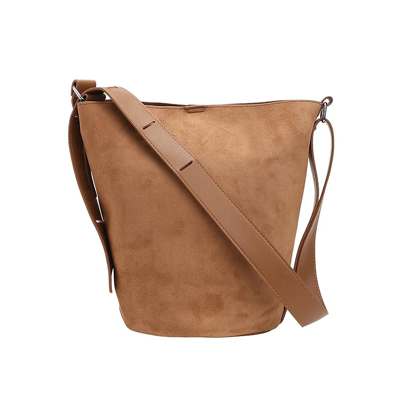 Women's The Bucket Tote Bag - Tan Brown