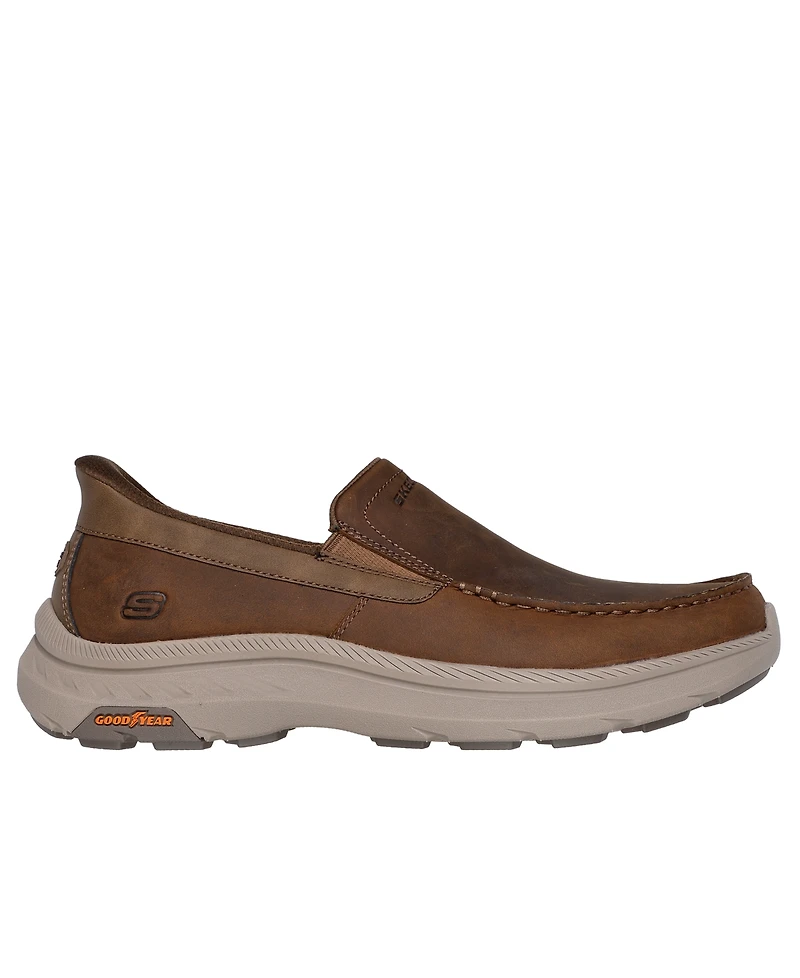 Skechers Men's Slip-Ins Relaxed Fit: Pollard - Osgood Wide-Width Casual Loafer Sneakers from Finish Line