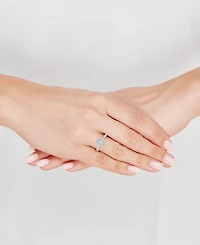 Diamond Marquise Double Halo Engagement Ring (5/8 ct. t.w.) in 14k White Gold