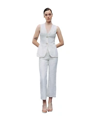 Nocturne Women's Floral Embroidery Vest