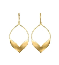 Fluttering Petals Gold Earrings