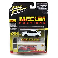 1/64 2006 Subaru Impreza Wrx White Mecum Johnny Lightning Storage Tin