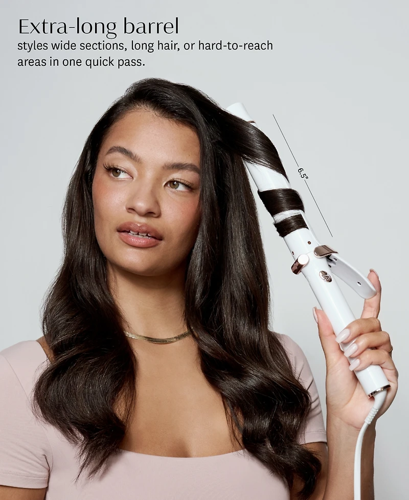 T3 SinglePass Curl X 1" Ceramic Extra-Long Barrel Curling Iron