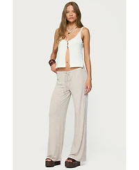 Edikted Women's Camdyn Loose Fit Pants