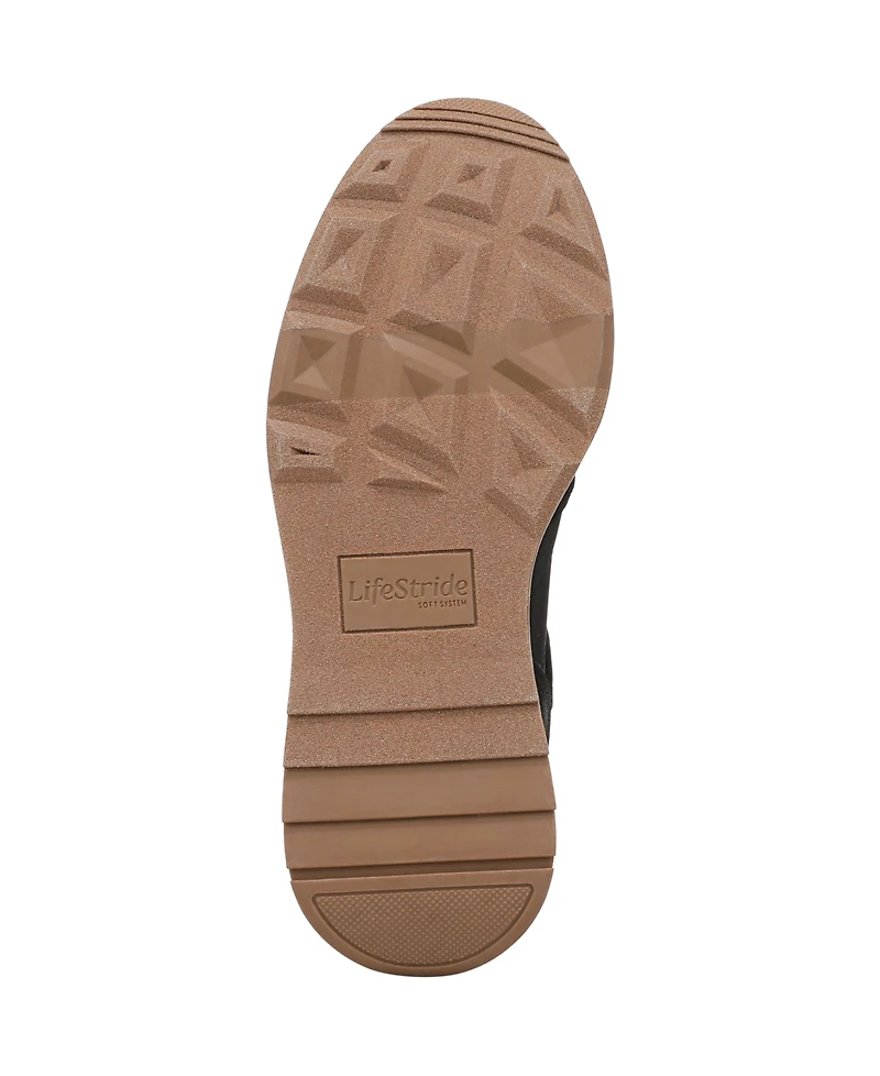 LifeStride Women's Revival Platform Lace Up Sneakers