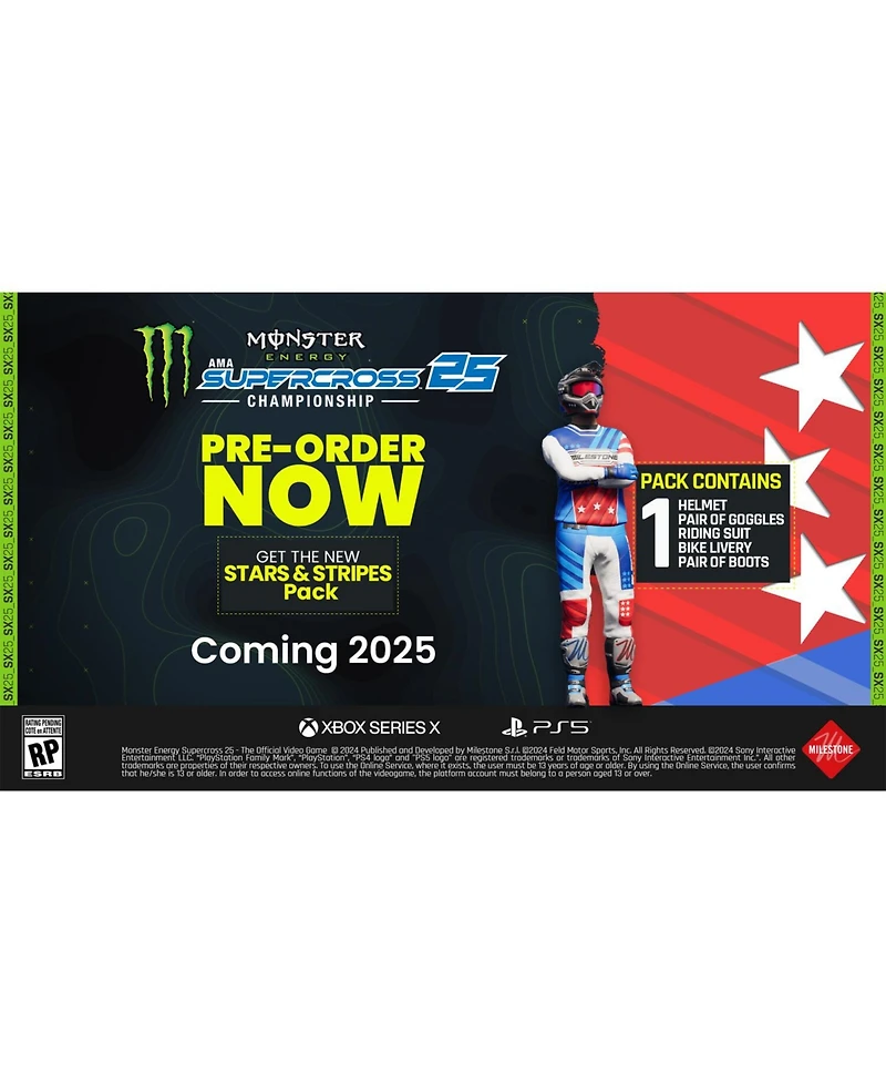 Plaion Monster Energy Supercross 25 for Xbox Series X
