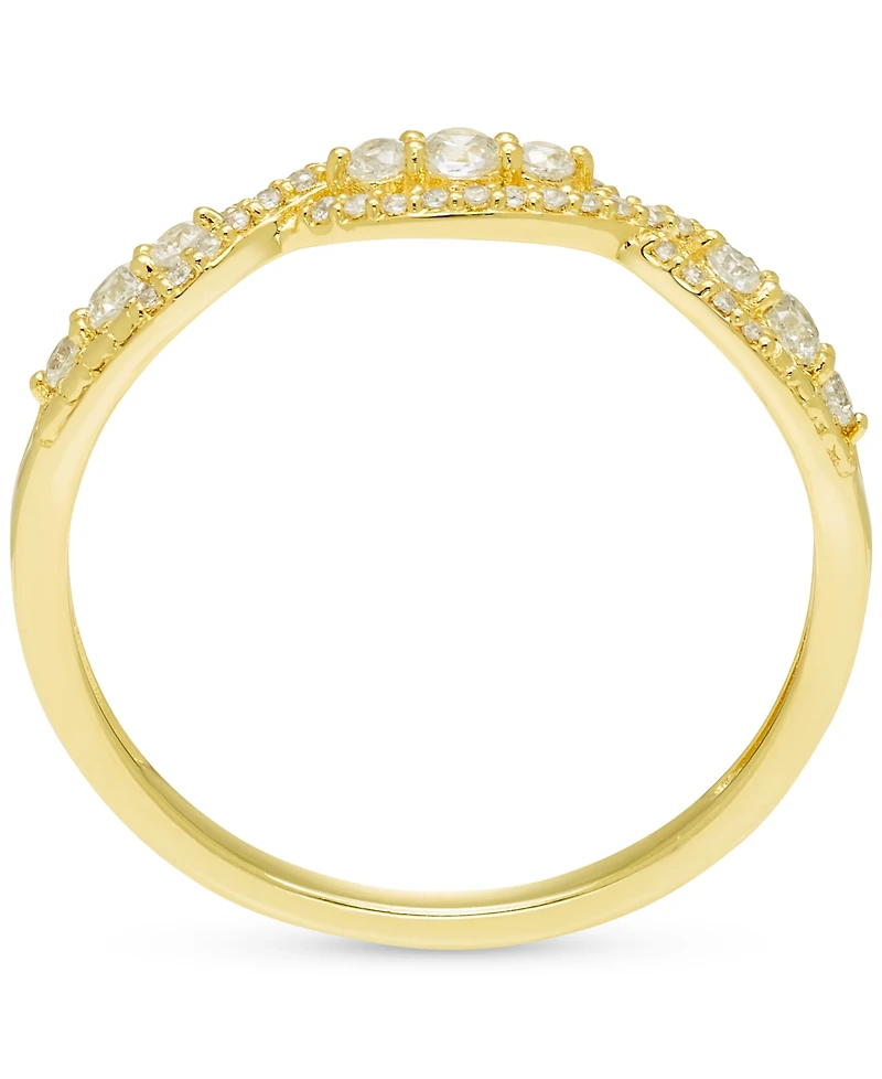Diamond Infinity Band (1/4 ct. t.w.) in 14k Gold