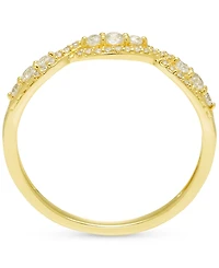 Diamond Infinity Band (1/4 ct. t.w.) in 14k Gold