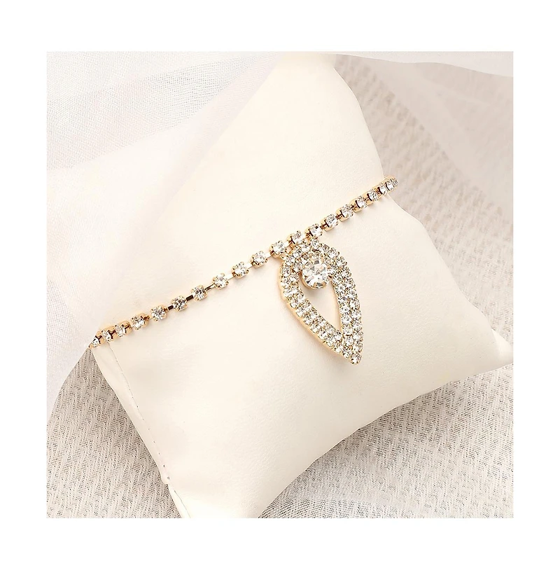 Sohi Women's Bling Statement Necklace